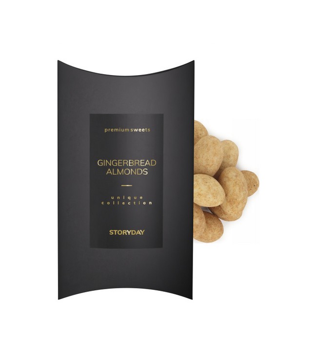 Migdały w białej czekoladzie korzenne pillow-box